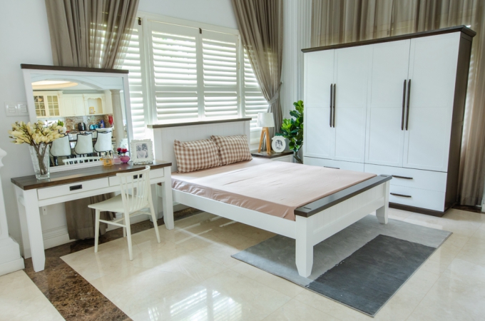 Giường Range A - Mẫu giường ngủ thiết kế hiện đại, tinh tế