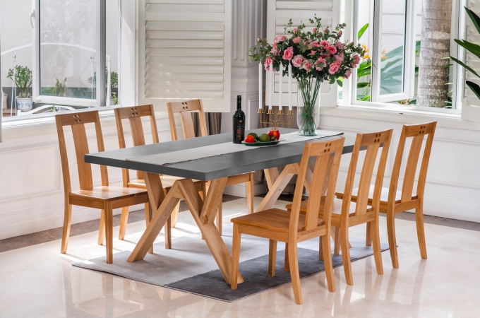 Bàn XM Ghế Sồi 03