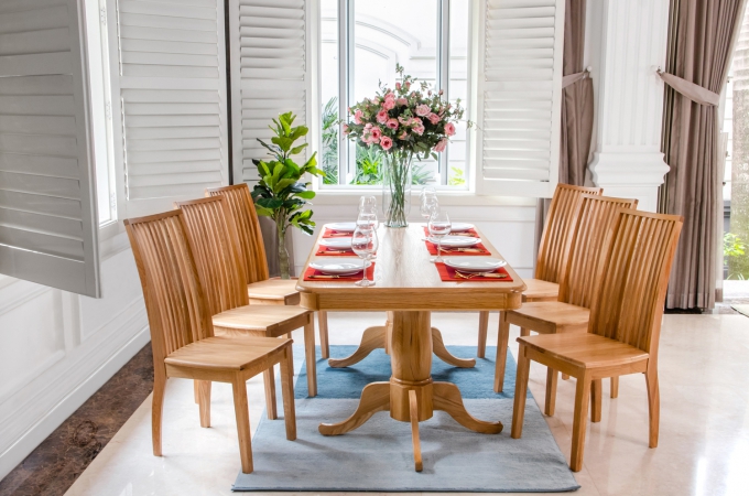 BÀN SỒI 04 + GHẾ SỒI 02